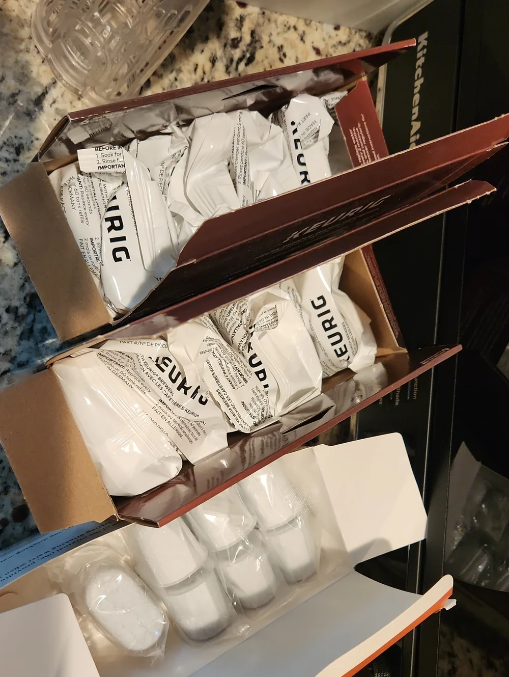 Keurig 18 water